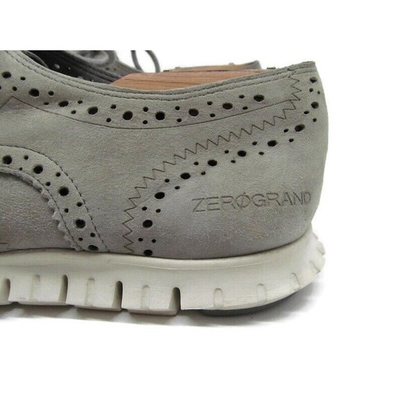 Cole Haan Grand Os Zerogrand Gray Perforated Oxfords Womens Size US 7 B - Picture 7 of 12